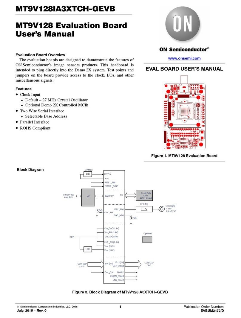 ON Semiconductor MT9V128 user manual