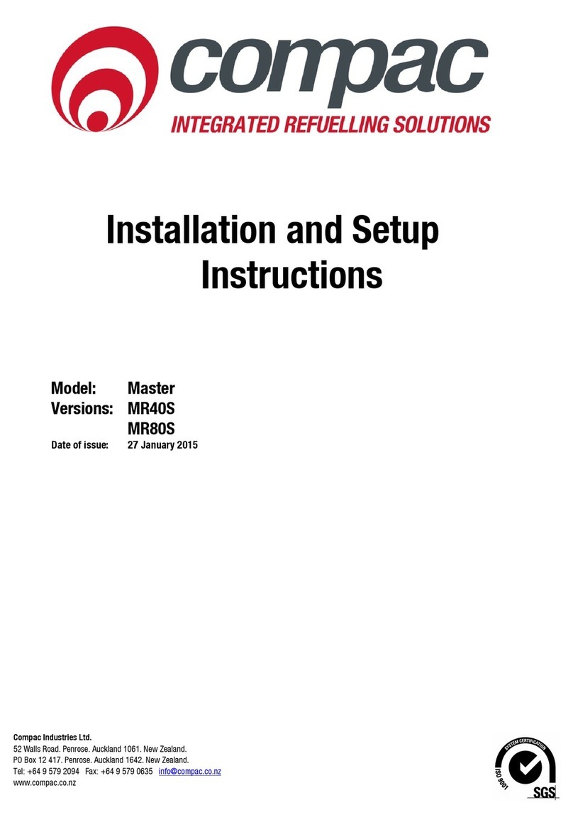 Compac Master MR40S Manual