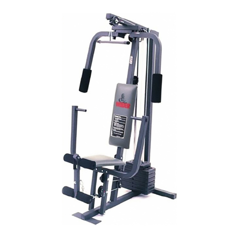 Weider WESY8510C4 User manual
