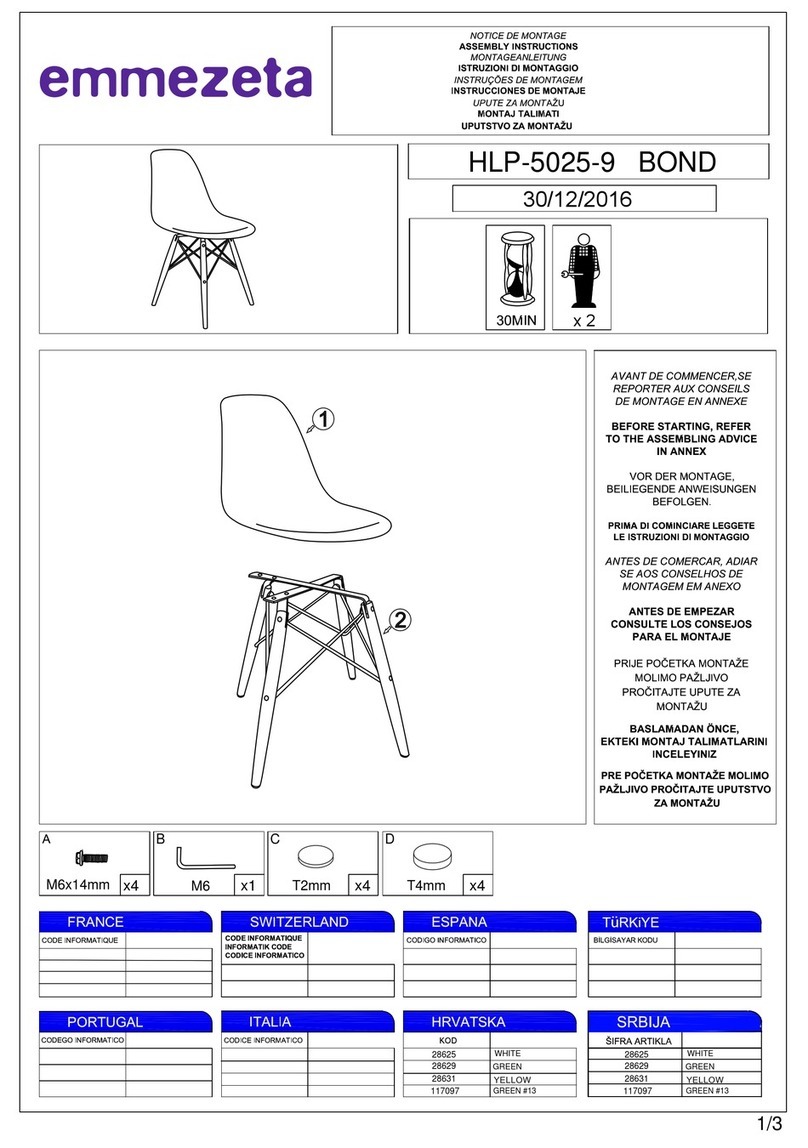Emmezeta HLP-5025-9 BOND User manual Emmezeta HLP-5025-9 BOND User manual