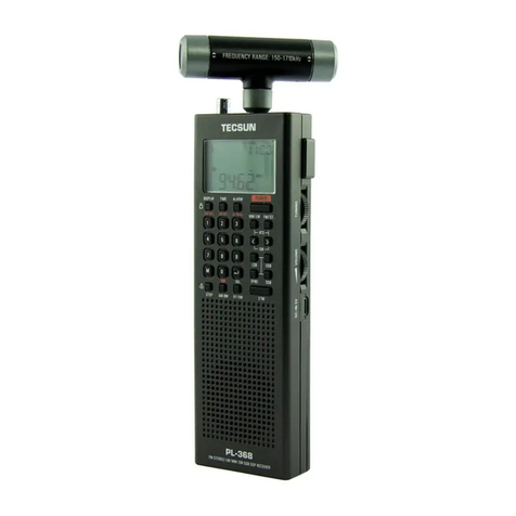 Tecsun PL-368 manual