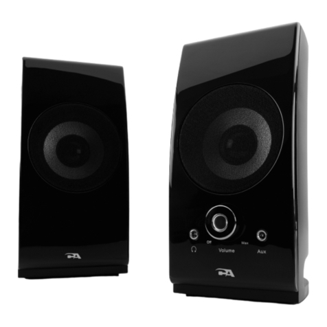 Cyber Acoustics CA-2027 User manual