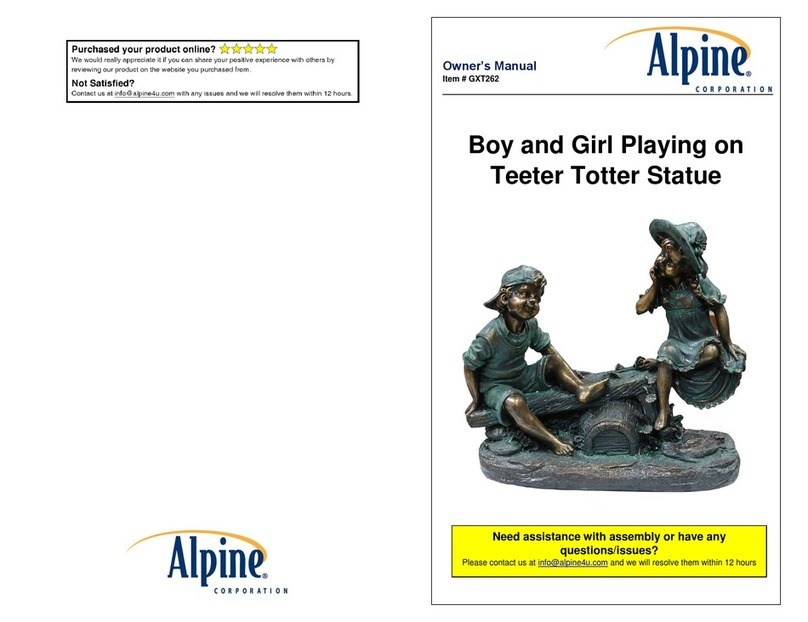 Alpine GXT262 User manual