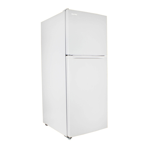 Danby DFF121C2WDBL User manual