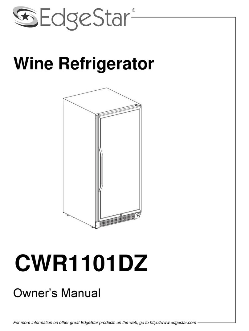 EdgeStar CWR1102DZ User manual