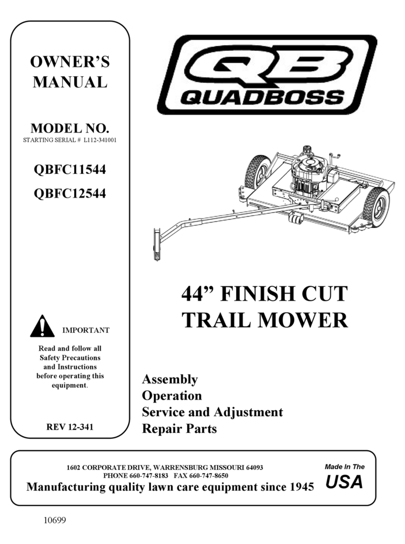 QuadBoss QBFC11544 User manual