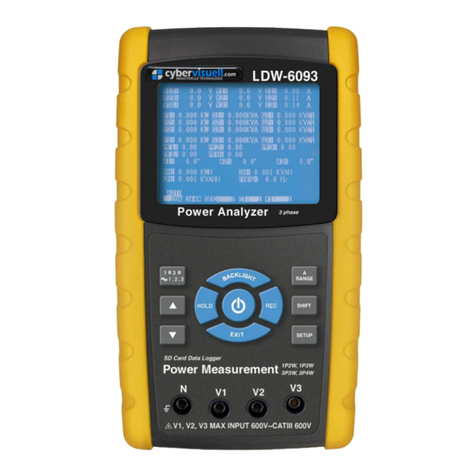 CyberVisuell LDW-6093K User manual