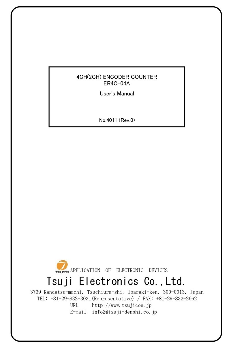 TSUJI ELECTRONICS ER4C-04A user manual