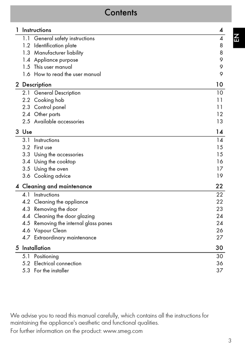 Smeg FS9010CER-1 User manual