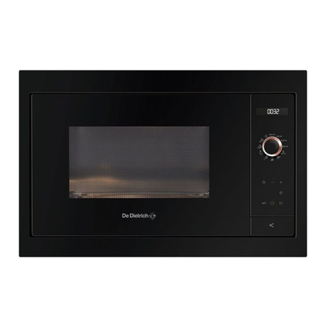 DeDietrich DME7121A user guide