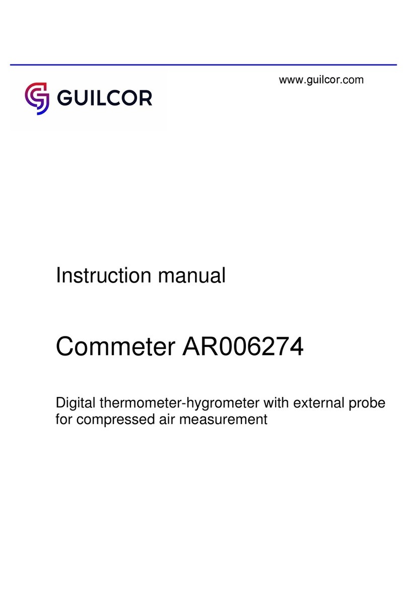 GUILCOR Commeter AR006274 instruction manual