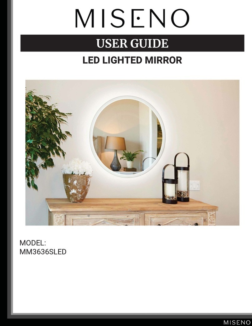miseno MM3636SLED User manual