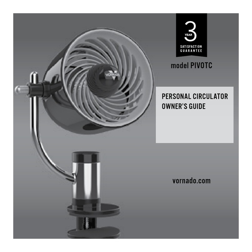 Vornado PIVOTC owner's guide