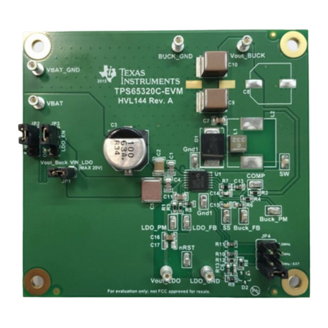 Texas Instruments TPS65320C-Q1-EVM User manual