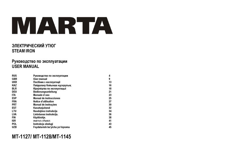 Marta MT-1145 User manual Marta MT-1145 User manual