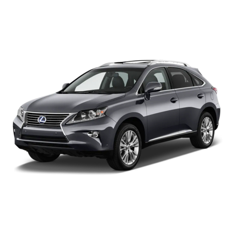 Lexus RX 450h 2014 User manual