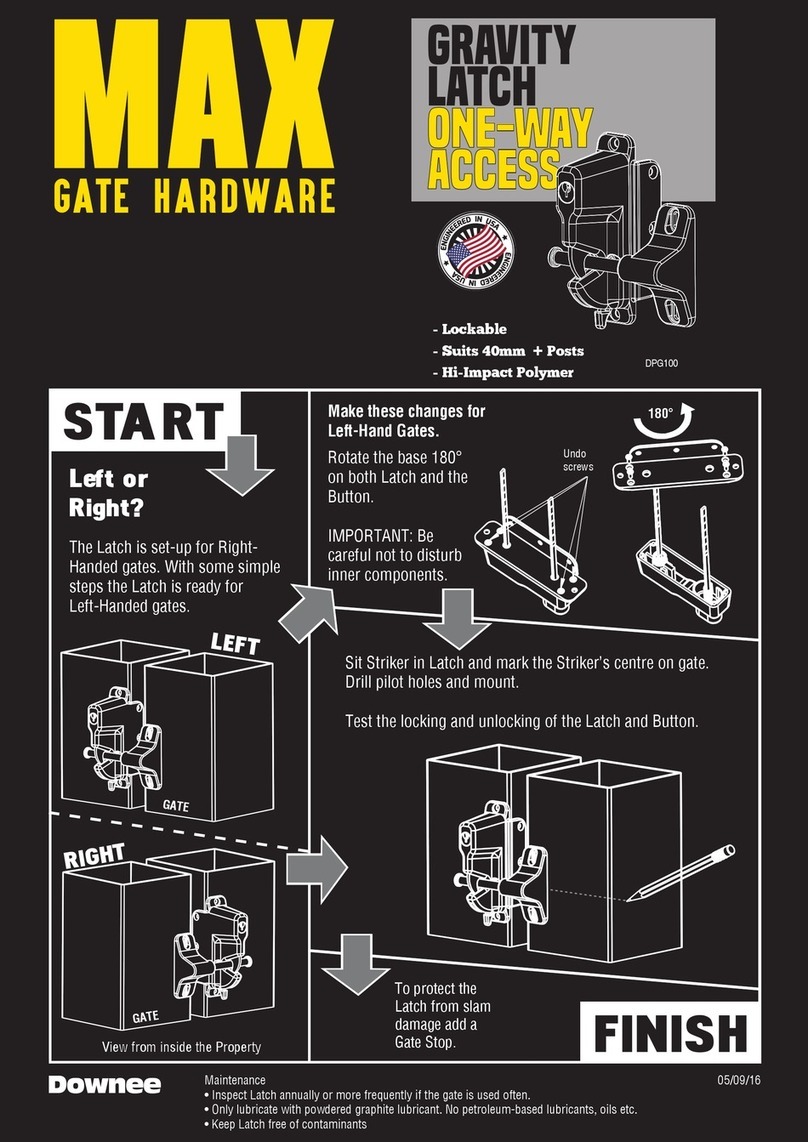 Max Keystone DPG100 User manual