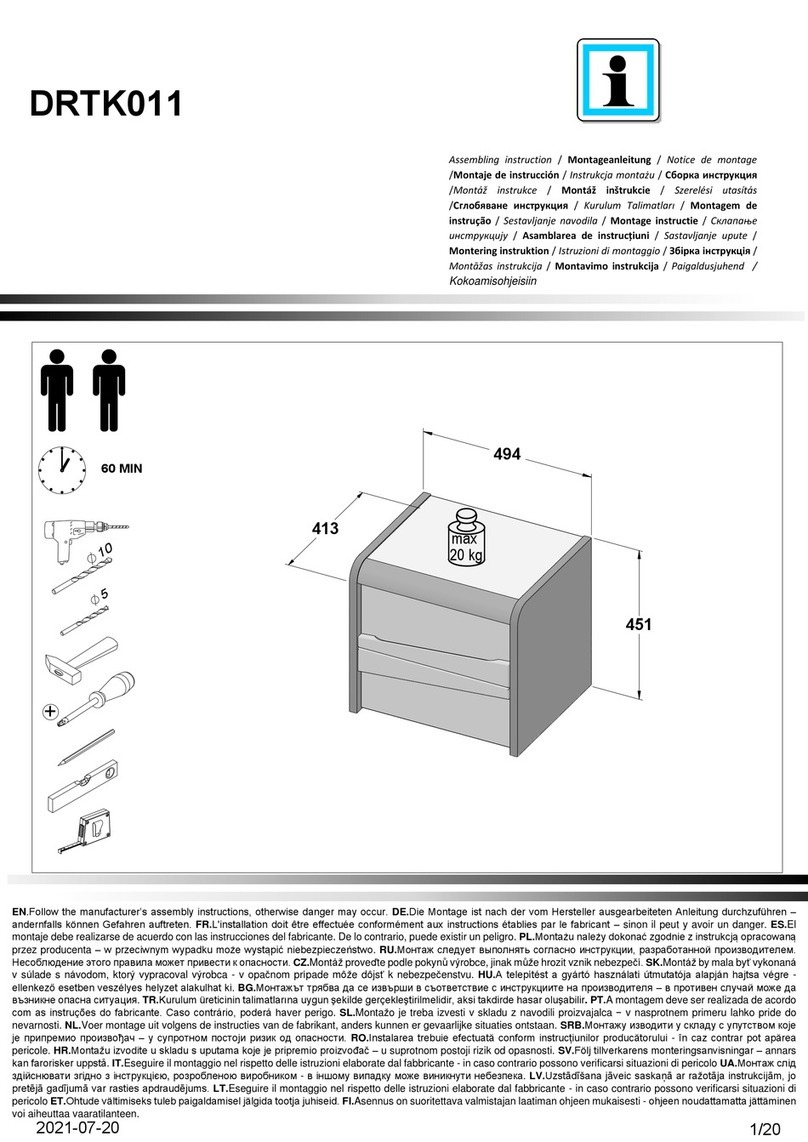 MID.YOU DRTK011 Assembling Instruction
