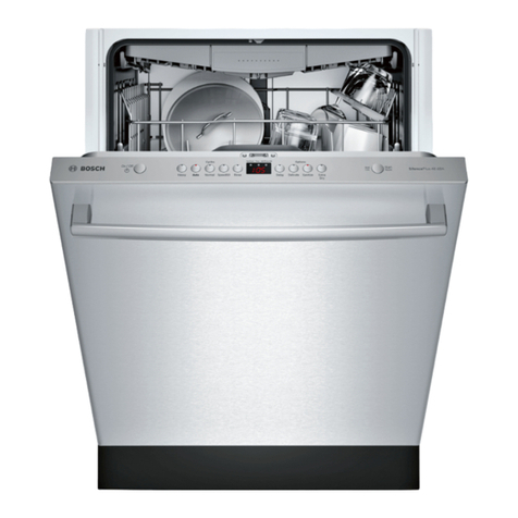 Bosch SHX84A Series User manual
