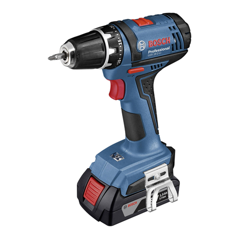 Bosch GSR 18-2-LI User manual