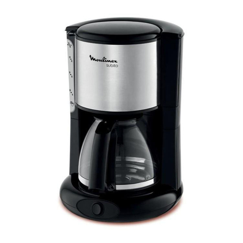 Moulinex SUBITO SELECT FG361827 manual