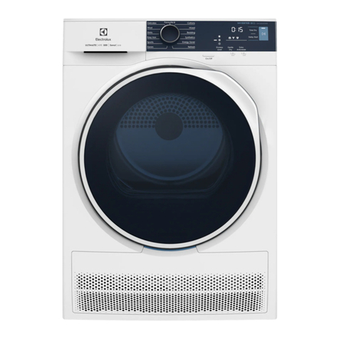 Electrolux EDC804P5WB User manual