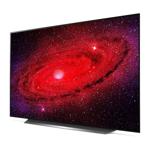 LG OLED65CX Series User manual