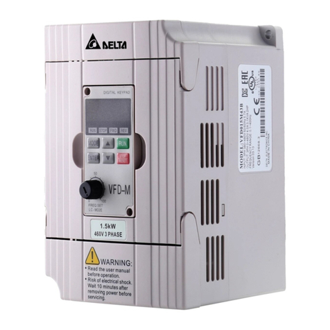 Delta Electronics VFD-M Series User manual