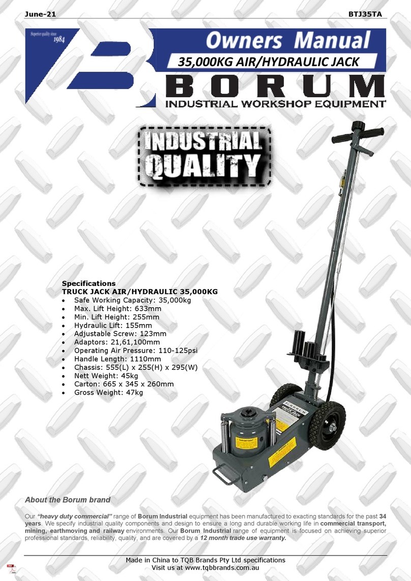 Borum BTJ35TA owner's manual