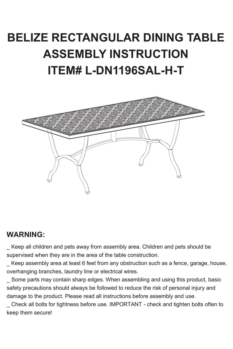 Sunjoy L-DN1196SAL-H-T Assembly instruction