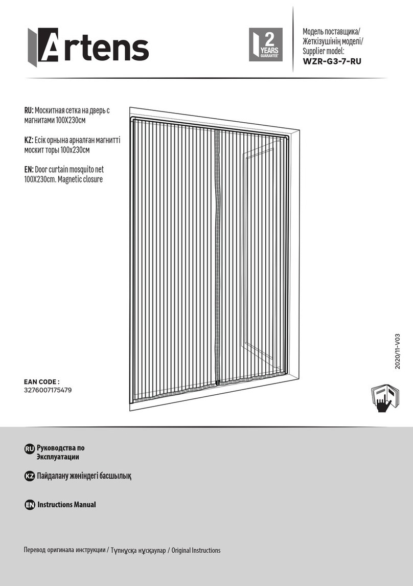 Artens WZR-G3-7-RU instruction manual