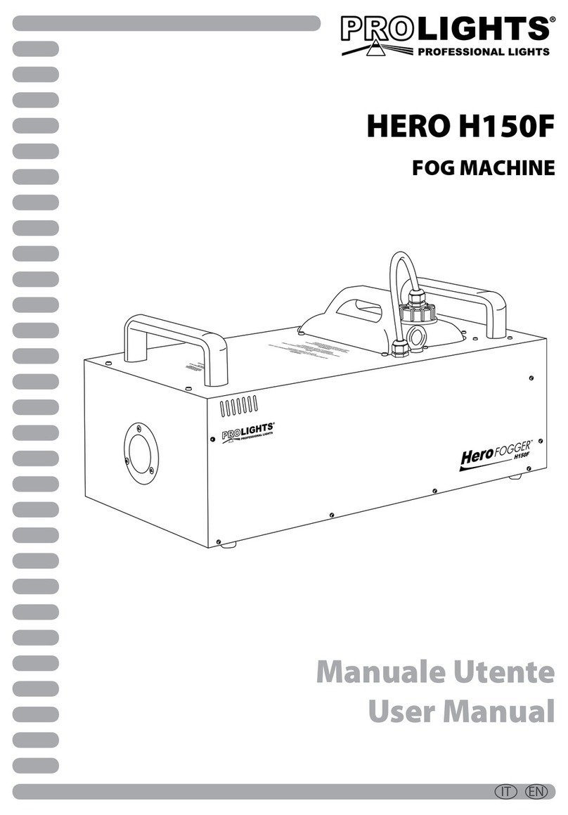 ProLights HERO H150F User manual
