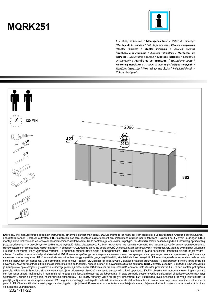 HOM'IN MQRK251 User manual