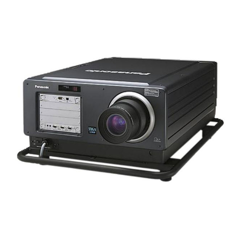 Panasonic PT-D9610E User manual