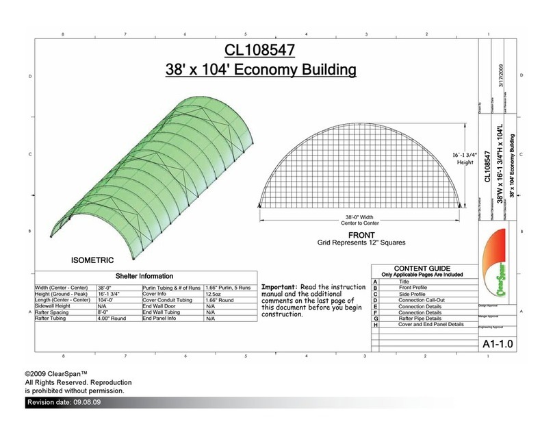 ClearSpan CL108547 User manual ClearSpan CL108547 User manual