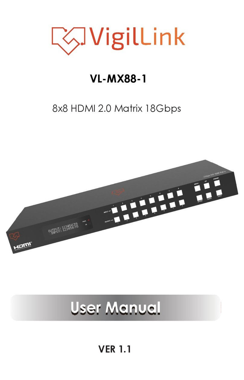 VigilLink VL-MX88-1 User manual
