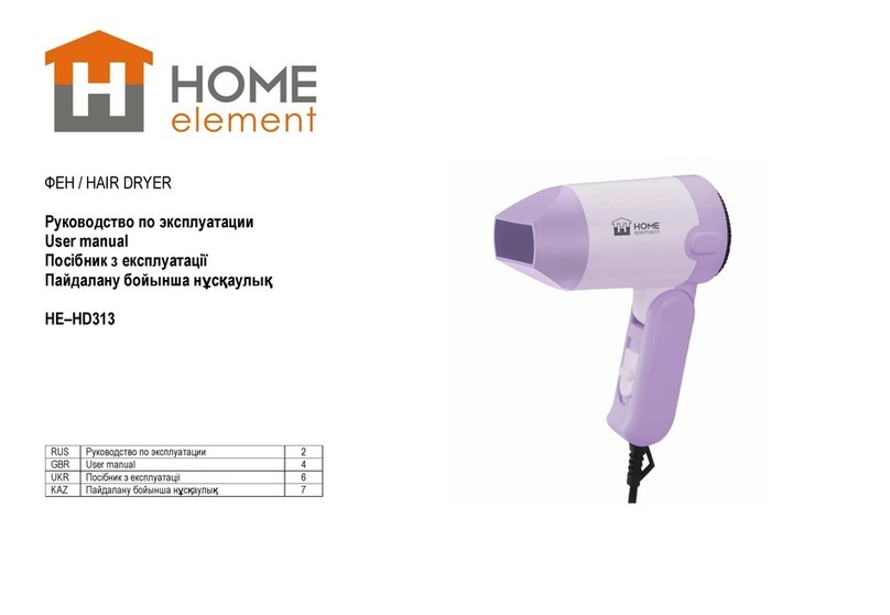 HOME ELEMENT HE-HD313 user manual