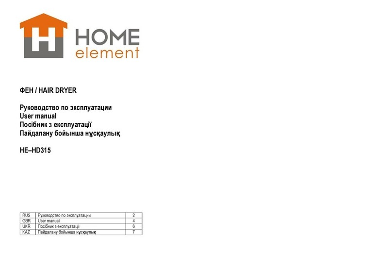 HOME ELEMENT HE-HD315 user manual