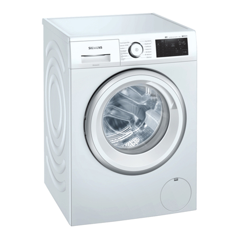 Siemens WM14LRH2GR User manual