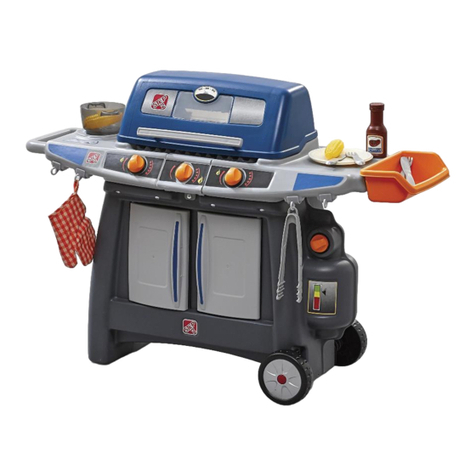 Step 2 Sizzle & Smoke Barbeque Grill User manual