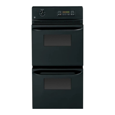 GE JRP28BJBB - 24" Double Electric Wall Oven... User manual