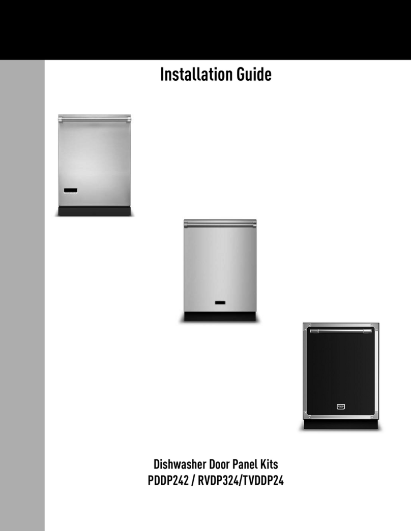 Viking RVDP324 User manual