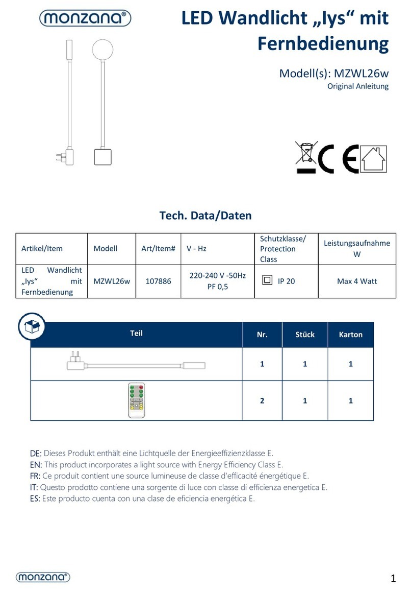 Monzana MZWL26w manual