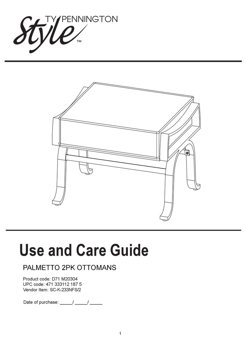 Ty Pennington Style D71 M20304 Use and care guide