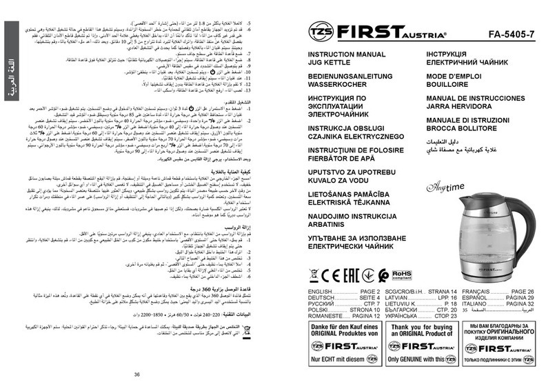 TZS First AUSTRIA AnyTime FA-5405-7 instruction manual TZS First AUSTRIA AnyTime FA-5405-7 instruction manual