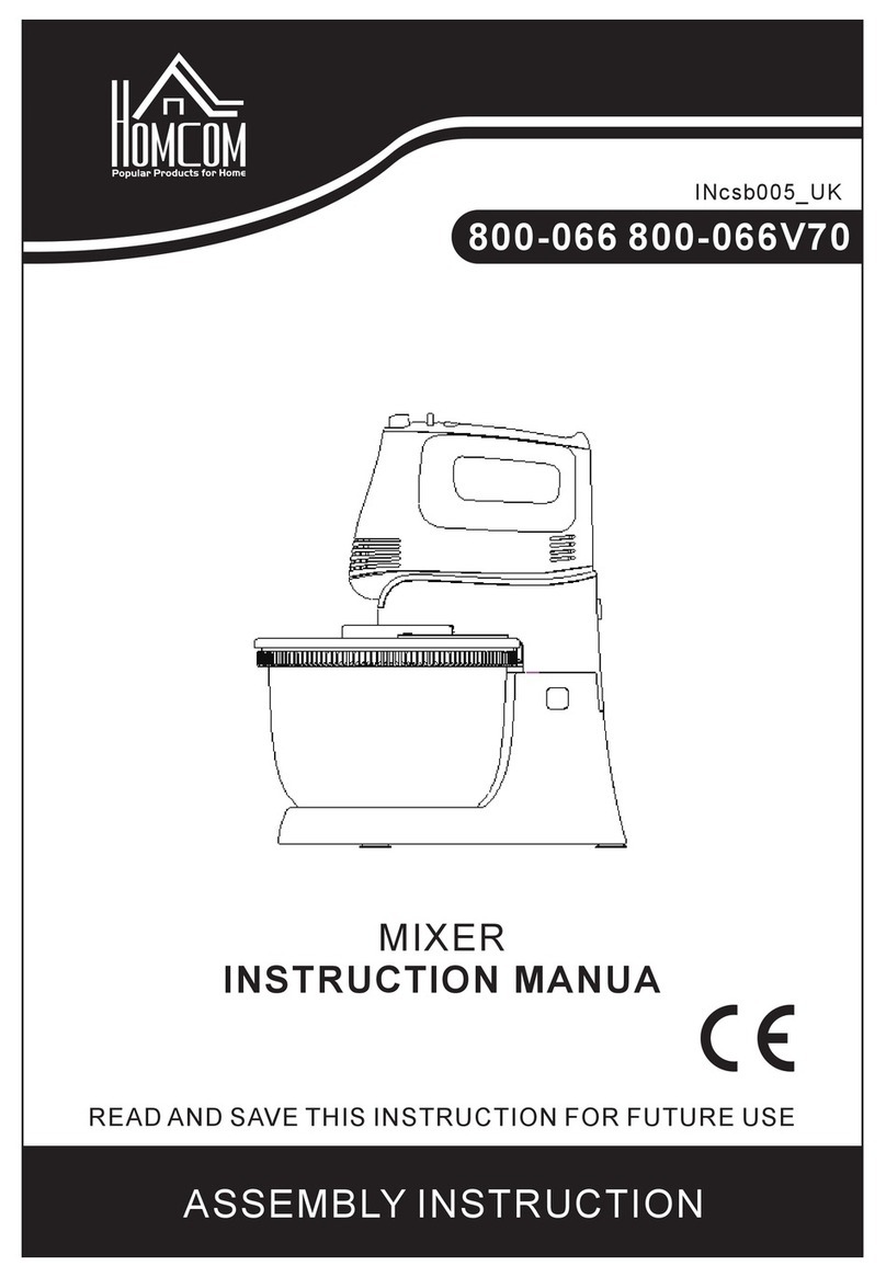 HOMCOM 800-066 instruction manual