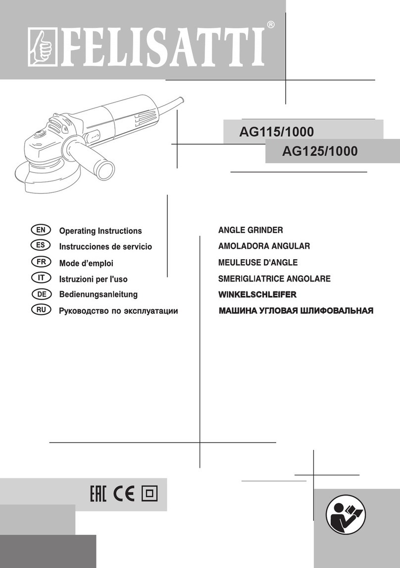 Felisatti AG125/1000 operating instructions