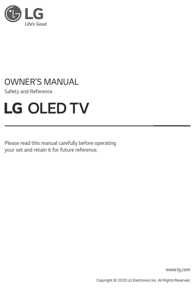 LG OLED55CXPCA User manual