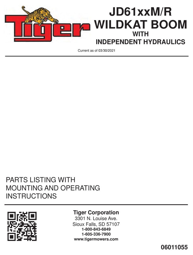 Tiger WILDKAT JD61 M/R Series User manual