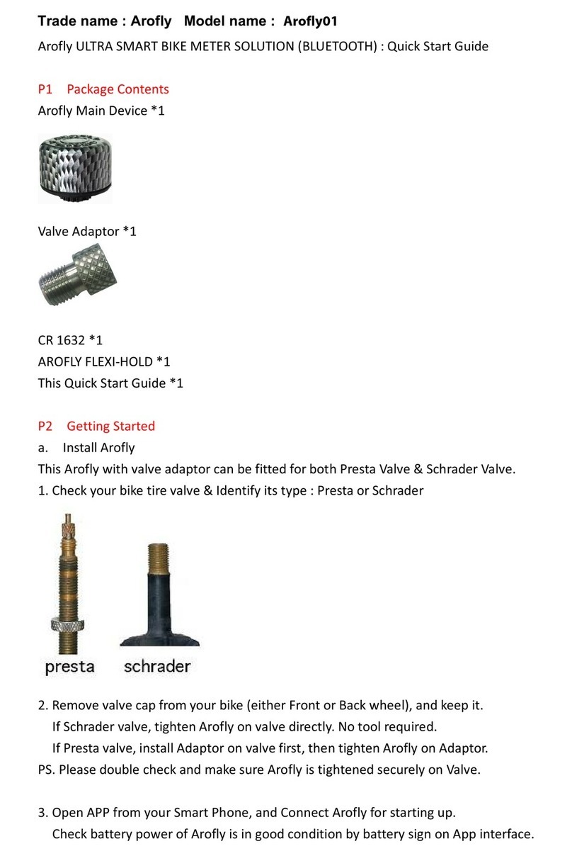 AROFLY 01 User manual